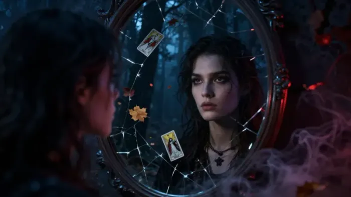 Иллюстрация к статье: Скорпион в июле: Расклад «Зеркало Плутона» и работа с Тенью