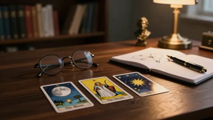 Иллюстрация к статье: Таро как зеркало бессознательного: современный юнгианский подход к картам
