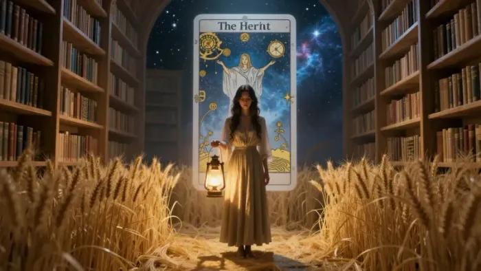 Иллюстрация к статье: Таро-прогноз для Девы на 2027 год: когда архетипы встречаются с реальностью