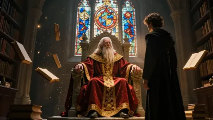 Иллюстрация к статье: Терапевтическая сказка: Иерофант и поиск внутреннего смысла