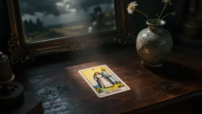 Иллюстрация к статье: Травма и зеркало символов: почему Таро и МАК-карты работают с нашей болью