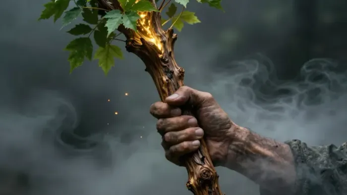 Иллюстрация к статье: Туз Жезлов как Карта Дня: Психология Творческого Прорыва