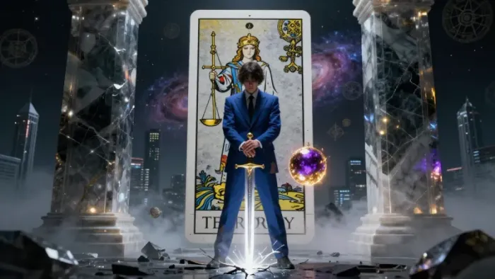 Иллюстрация к статье: Весы 2027: Когда маски падают и остается только Архетип